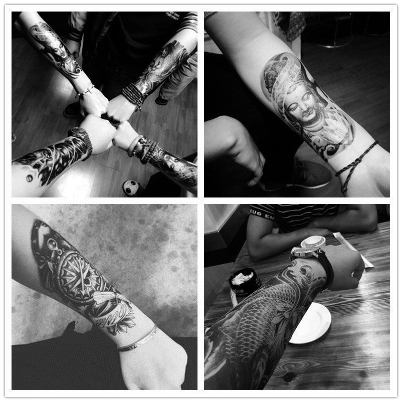 3张鬼侍花臂纹身贴女ins彼岸花半臂可爱半永久防水学生手臂社会 虎窝拼 3张鬼侍花臂纹身贴女ins彼岸花半臂可爱半永久防水学生手臂社会 虎窝拼