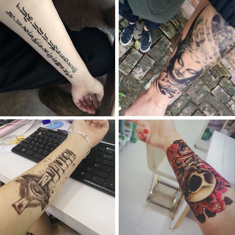 3张鬼侍花臂纹身贴女ins彼岸花半臂可爱半永久防水学生手臂社会 虎窝拼 3张鬼侍花臂纹身贴女ins彼岸花半臂可爱半永久防水学生手臂社会 虎窝拼