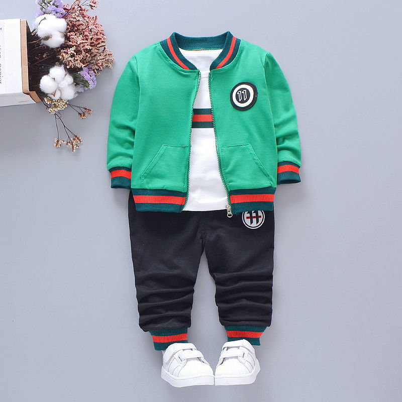 Boys' spring clothes 1-2-3-4-year-old children's suit