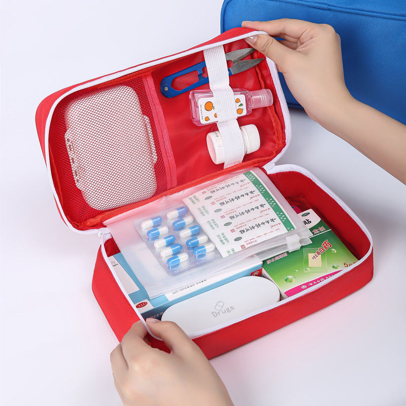 Student special epidemic prevention kit first aid kit household small emergency medicine fire earthquake vehicle outdoor portable medicine box