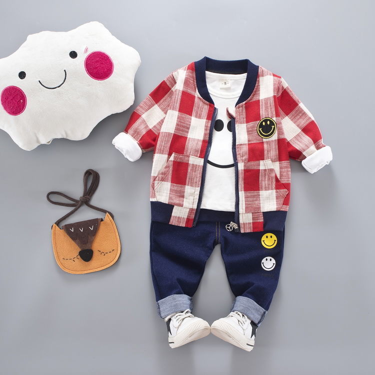 Boys' spring clothes 1-2-3-4-year-old children's suit