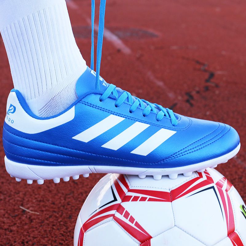 夏季成人网面透气儿童足球鞋男碎钉训练鞋小学生男童女童运动鞋