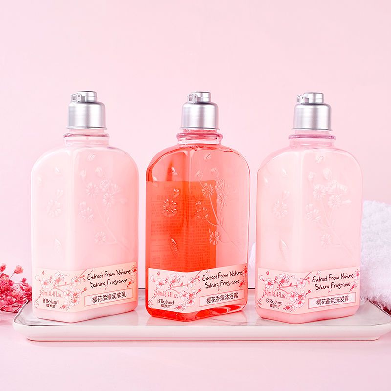 Tiktok perfume, lasting fragrance, moisturizing and moisturizing, body care set, male and female general shake.
