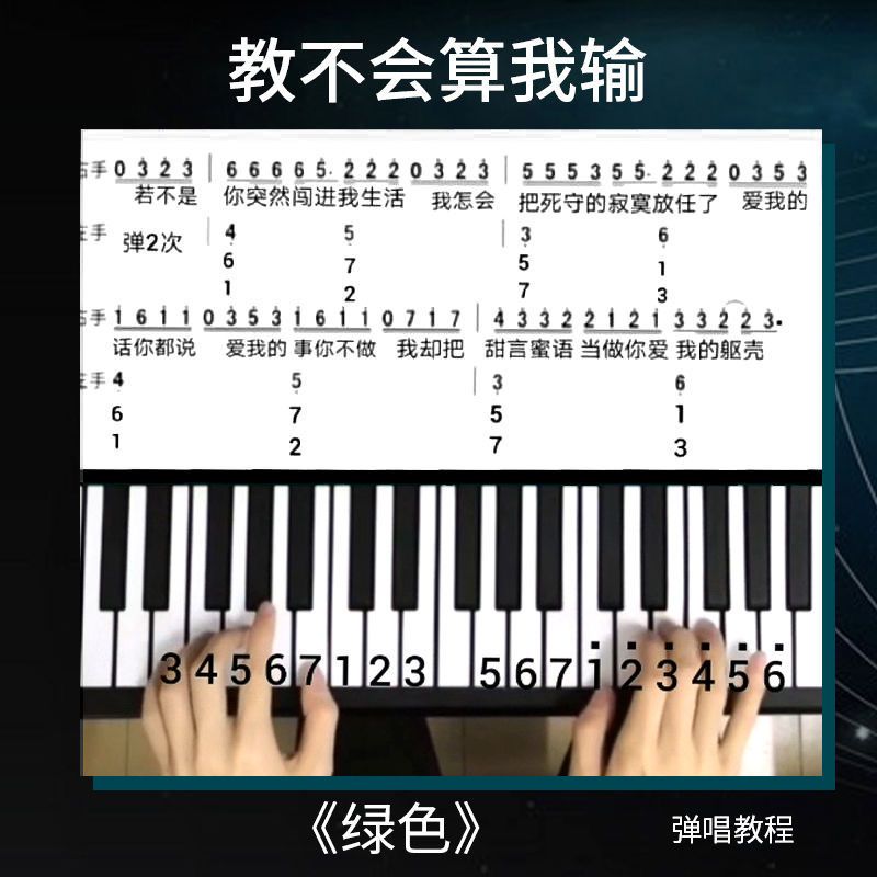 61键电子琴曲谱(3)