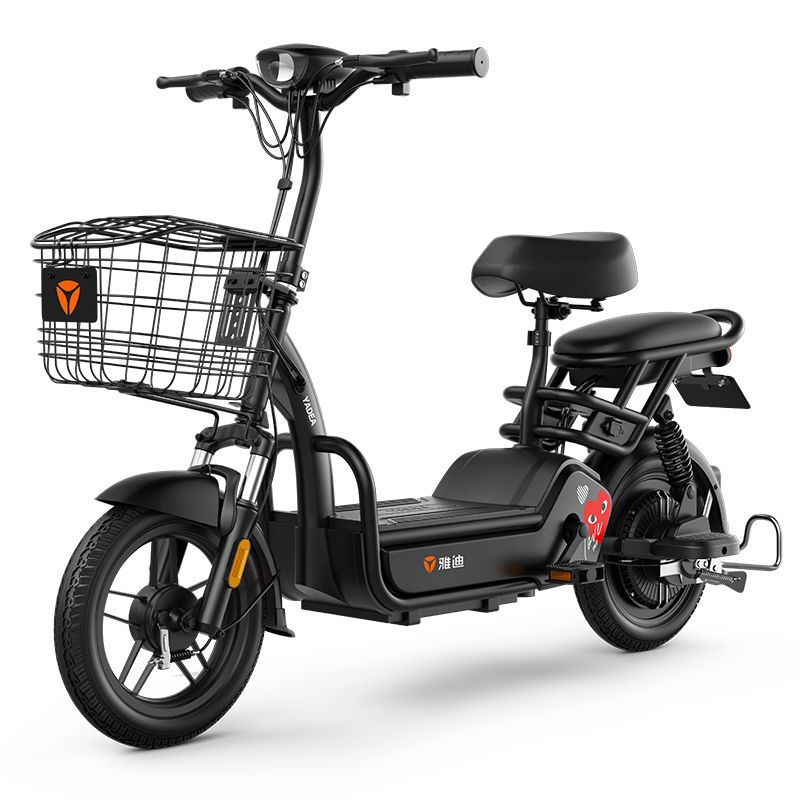 雅迪电动自行车电瓶车成人小型电单车48v新国标尚酷