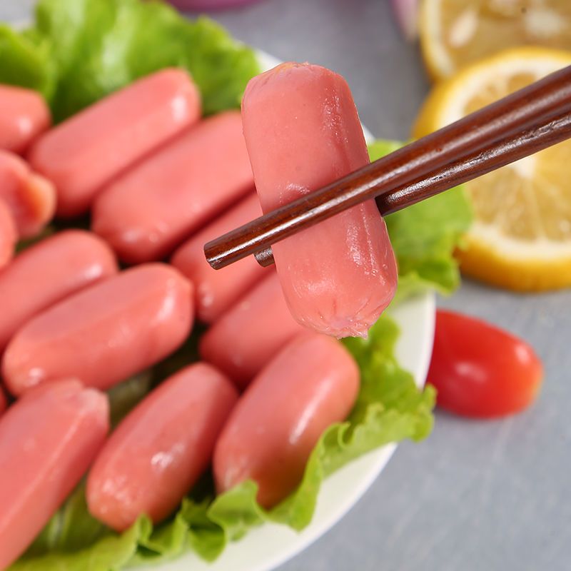 双汇台式烤香肠火腿肠38g整箱50支台式风味休闲零食小烤肠批发60【9月