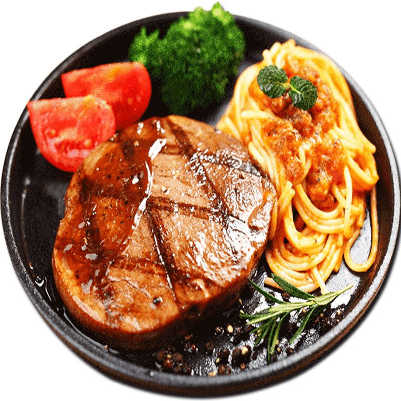 菲力黑椒团购新鲜牛排批发牛排肉套餐进口澳洲10片家庭20刀叉牛肉