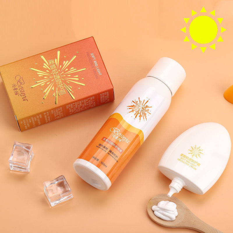 Sunscreen cream, student moisturizing, sunscreen spray, waterproof and anti ultraviolet.
