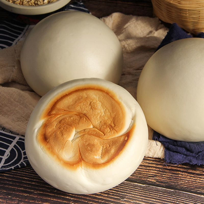 正宗王哥庄馒头千层铁锅大馒头工艺手工老面馍馍胶东饽饽山东青岛