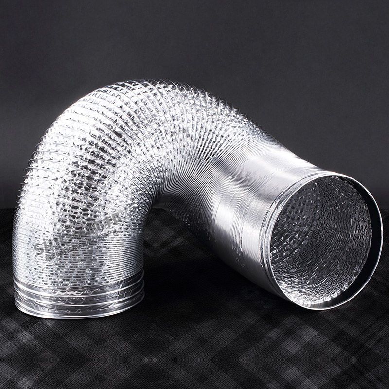 抽油烟机排烟管铝箔伸缩厨房烟机配件管道烟道吸油烟机排风管家用