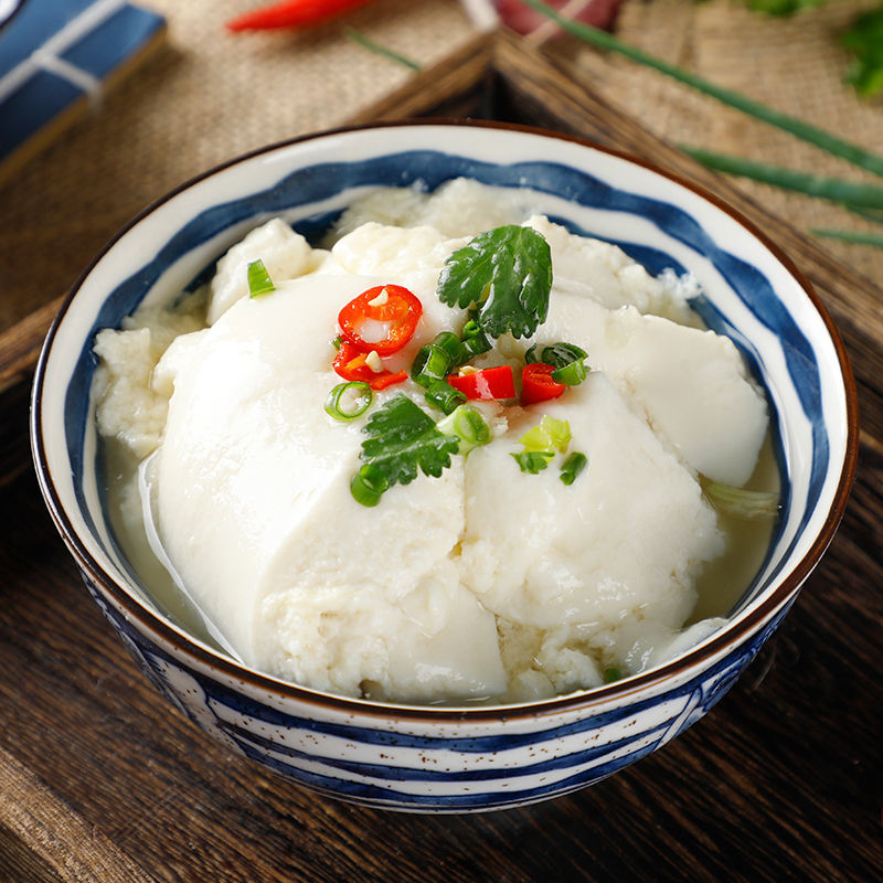 雲南特產豆花粉早餐代餐方便速食豆腐花豆腐腦黃豆漿粉飯商用特產