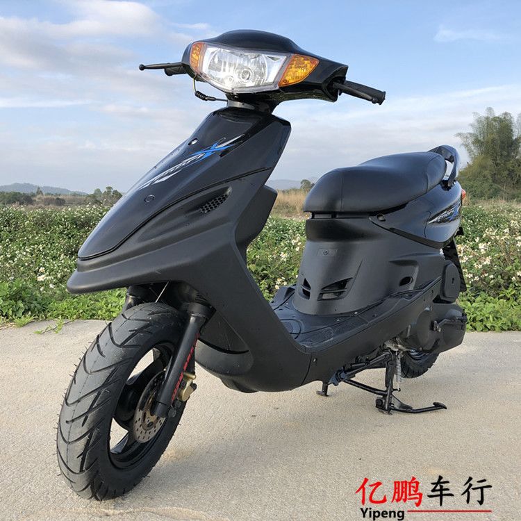 二手原装雅马哈福喜100cc摩托车四冲程燃油代步林海女装踏板整车