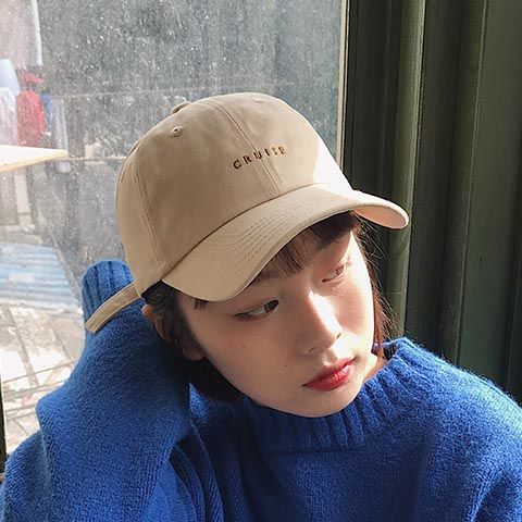 Hat girl winter Korean Trend baseball hat girl student leisure new versatile duck tongue Hat Lady