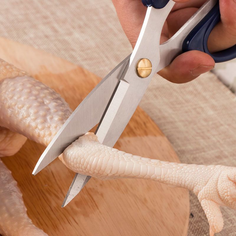 家用强力剪刀不锈钢缝纫剪刀厨房办公学生剪纸大号裁缝剪子鸡骨剪