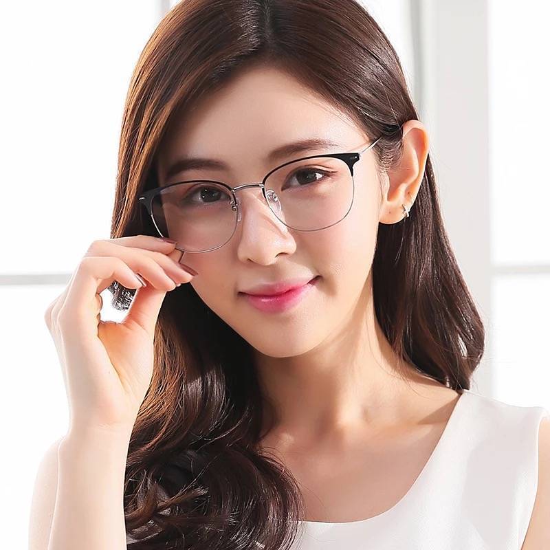 Korean shortsighted glasses men's and women's big face power shortsighted glasses women's anti radiation anti blue flat lens goggles