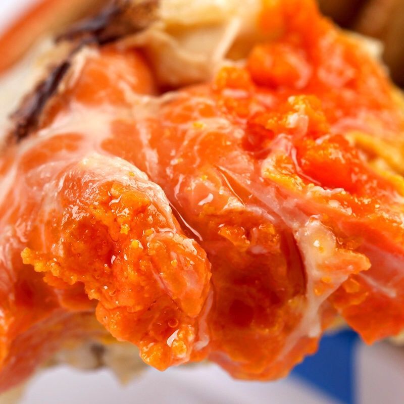 螃蟹 纯蟹黄秃黄油蟹黄酱蟹黄油 鲜活河蟹蟹黄 蟹粉蟹黄110g-250g