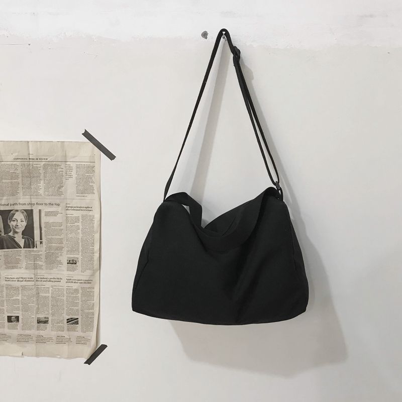 Messenger Canvas Japanese Trendy Brand Crossbody Men Large Capacity Simple Student Korean Version Women Shoulder Bag_voghion.com