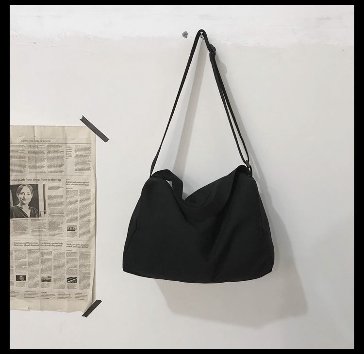 Torba na ramię Messenger Canvas z japońskiej, modnej japońskiej marki, męska, duża pojemność, prosta, studencka, koreańska wersja, damska_voghion.com