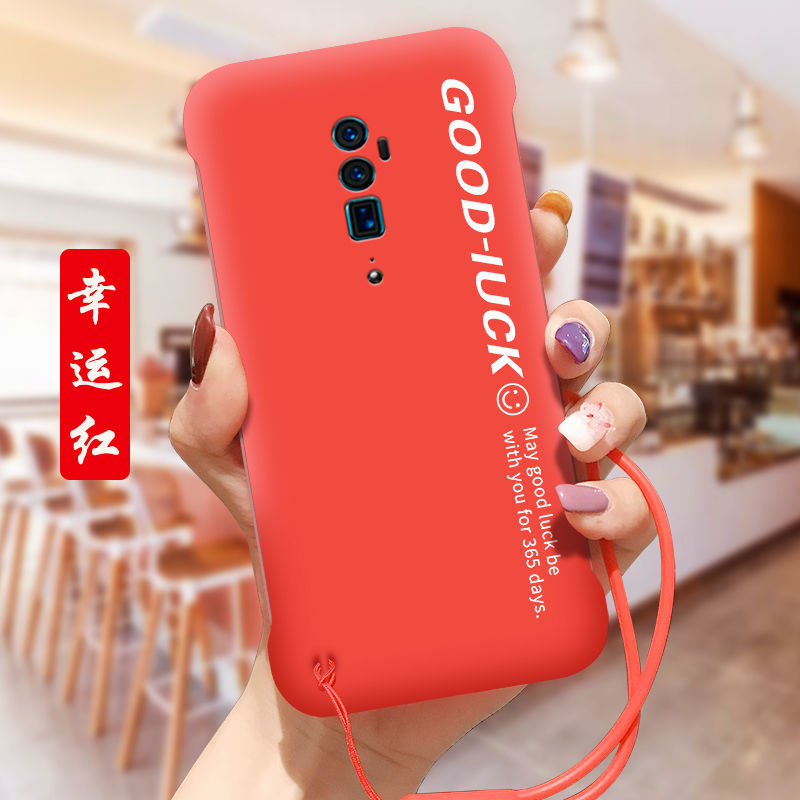 OPPOreno3手机壳新款reno4防摔个性网红纯色无边框Pro男女保护壳