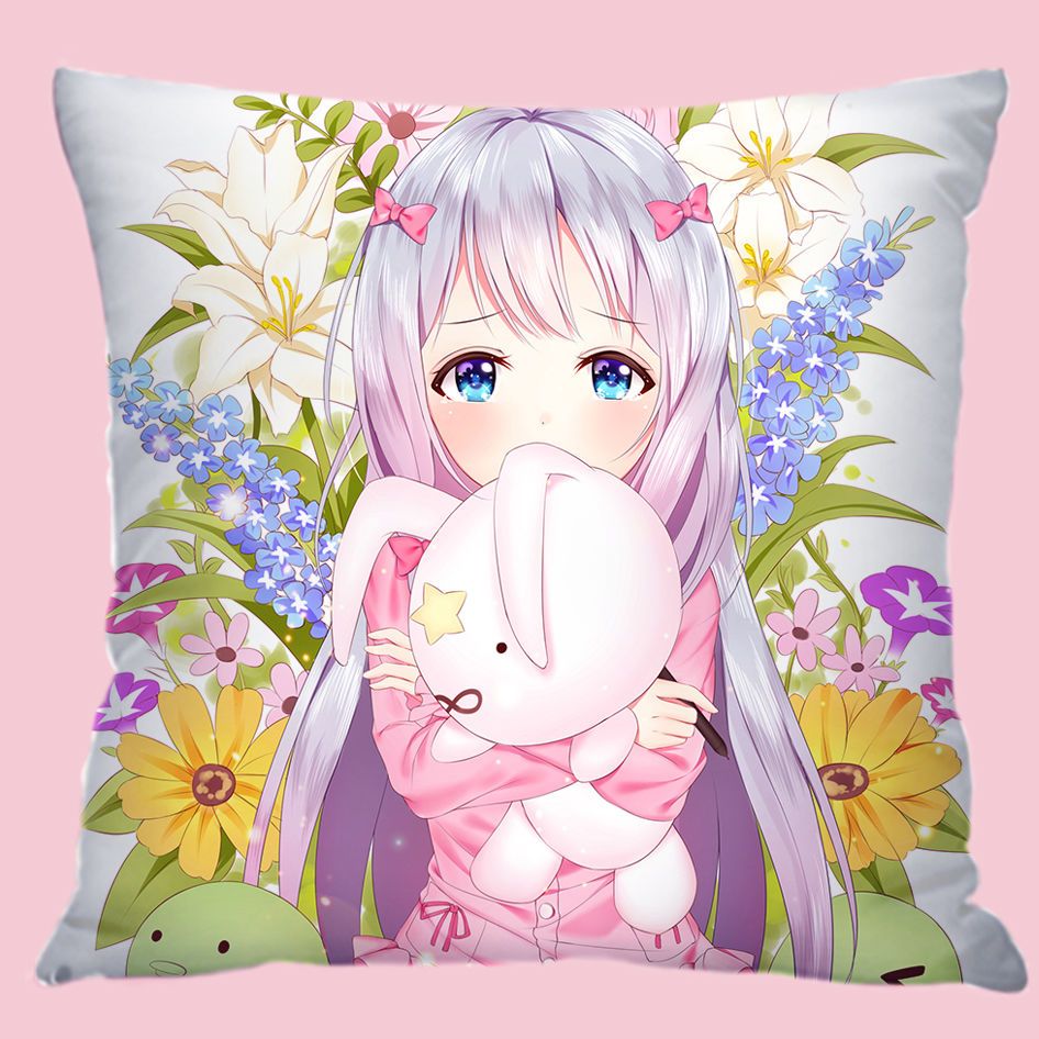 和泉纱雾二次元抱枕靠垫我的妹妹是黄漫老师埃罗芒阿双面定制宅男