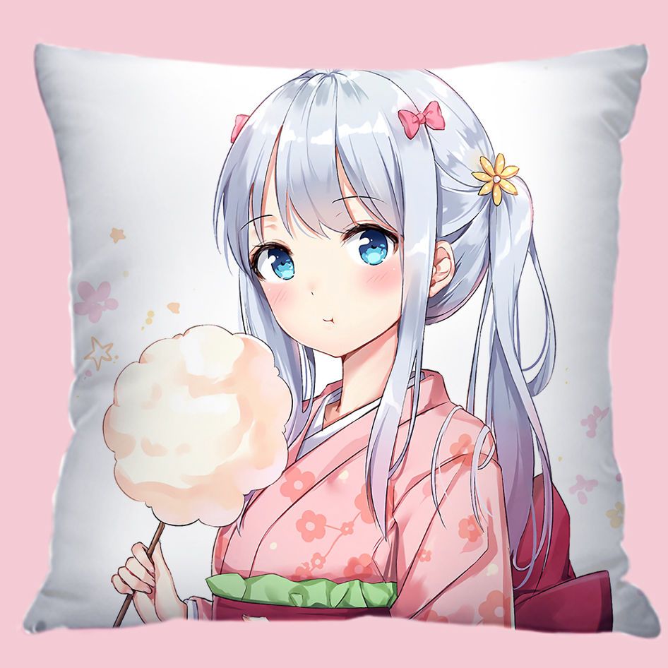 和泉纱雾二次元抱枕靠垫我的妹妹是黄漫老师埃罗芒阿双面定制宅男