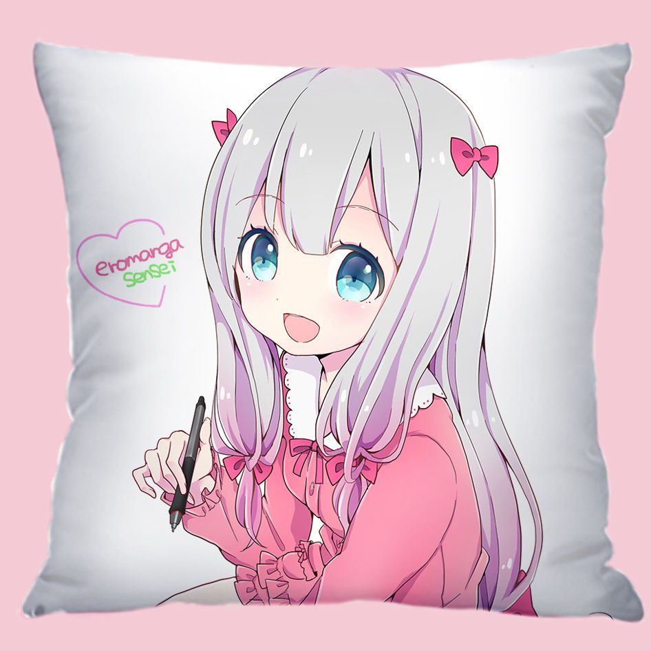 和泉纱雾二次元抱枕靠垫我的妹妹是黄漫老师埃罗芒阿双面定制宅男