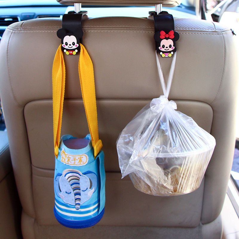 A pair of car hook seat back car hook cartoon car multi-functional car with lovely tolerance two