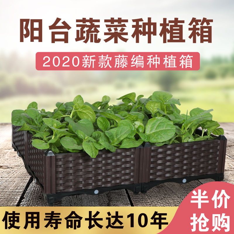 花盆塑料种菜盆种菜神器家庭阳台户外楼顶蔬菜种植箱