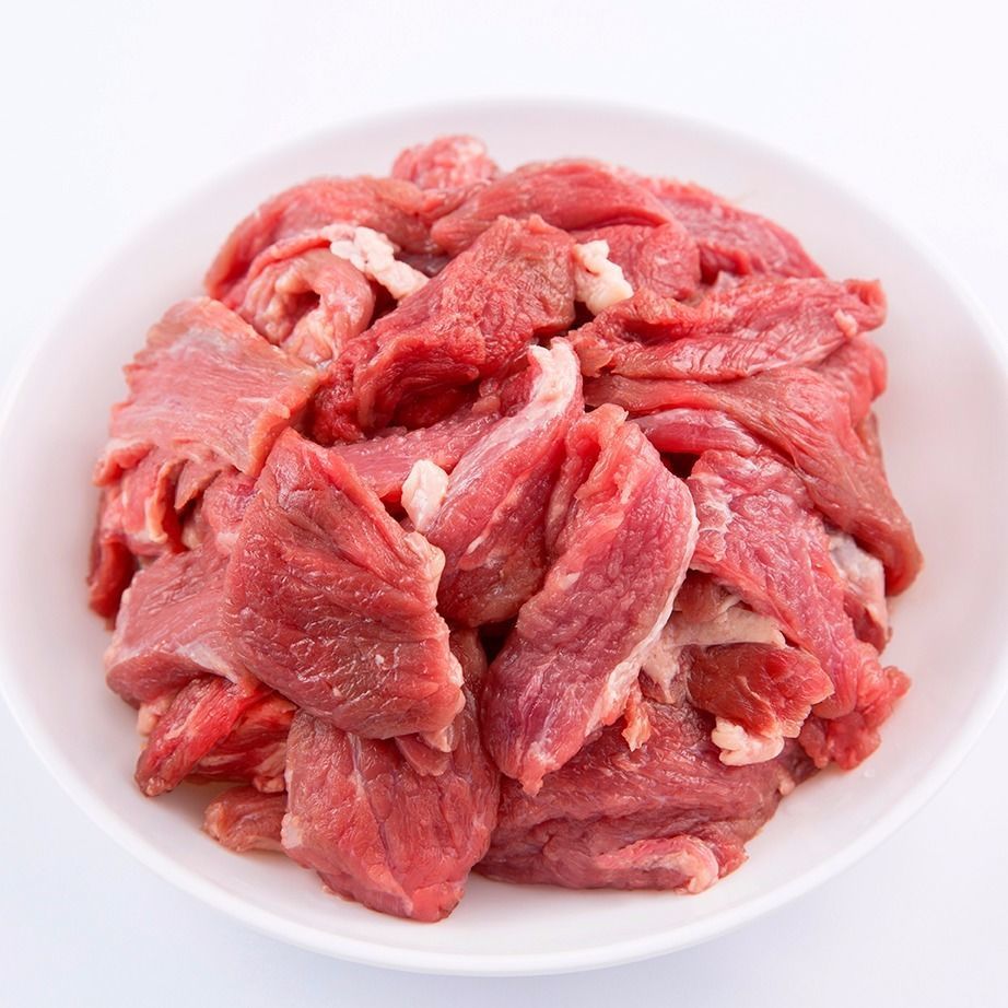 筋头巴脑2/4斤 剔骨牛肉条牛筋肉生牛肉调理牛肉鲜冻食材炖卤批发