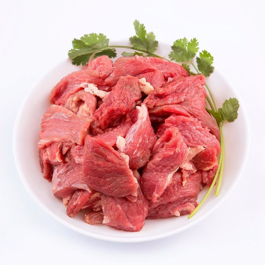 筋头巴脑2/4斤 剔骨牛肉条牛筋肉生牛肉调理牛肉鲜冻食材炖卤批发