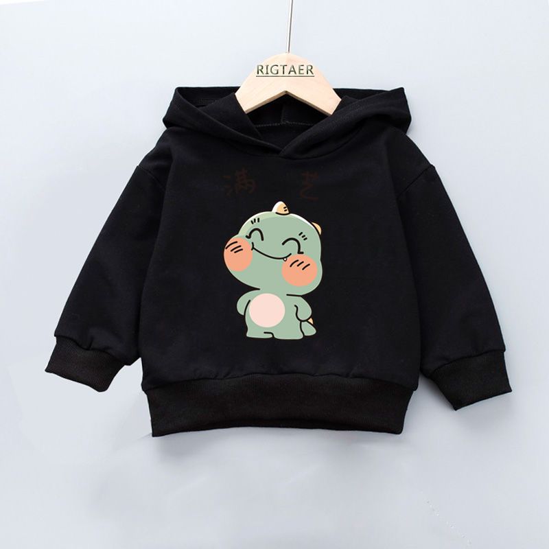 2020 boys and Girls Hooded Sweater spring and autumn new baby 1-9 years old cartoon foreign style coat top for children