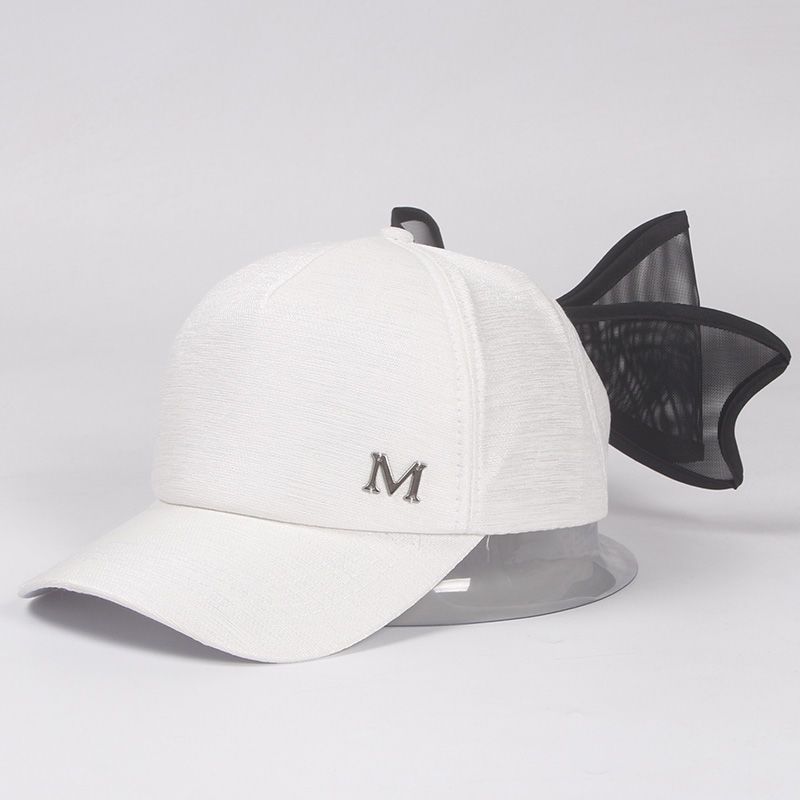 蝴蝶结帽子可可同款鸭舌帽子女夏季韩版百搭防晒遮阳帽学生棒球帽