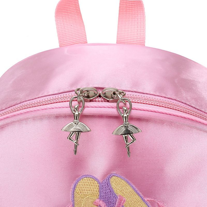 Children's Dance Bag girls' practice Bag Pink Backpack lace backpack girls' Dance Bag Latin Dance Bag