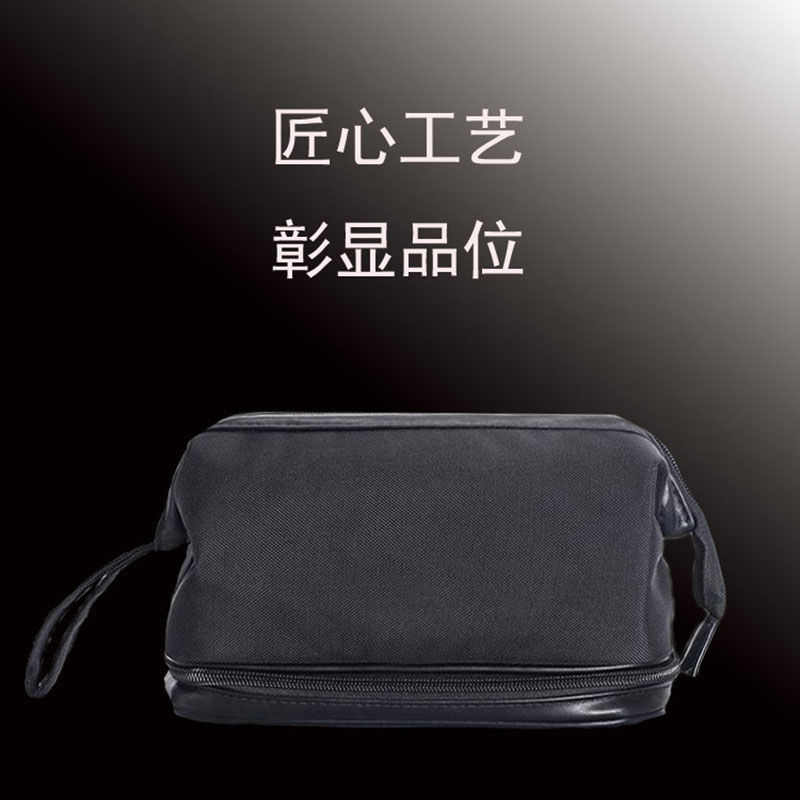 Hot new products for men's business trip storage wash bag dry wet separation waterproof bag double layer storage cosmetic bag