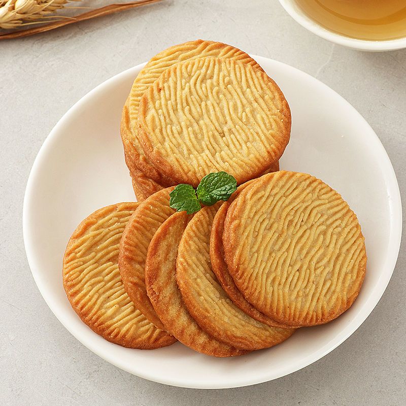 【拍4斤发5斤】猴头菇饼干网红早餐代餐曲奇酥性小饼干零食500g