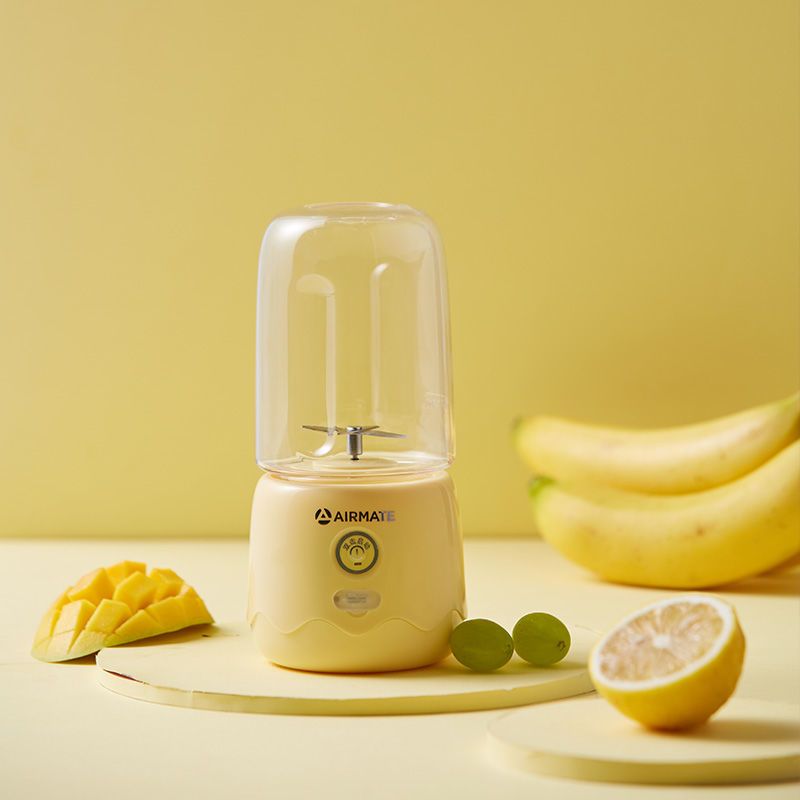 艾美特便携式榨汁机家用水果小型炸果汁机迷你电动杯型学生榨汁杯