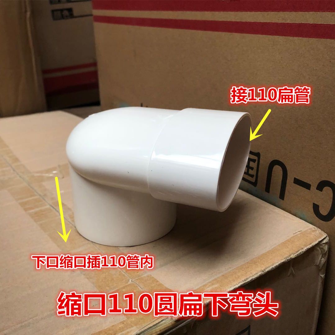 110排水管扁管配件-千图网