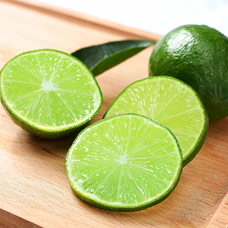薄皮无籽青柠檬3斤新鲜水果小青柠香水无子柠檬奶茶1-5斤多规格 - 必