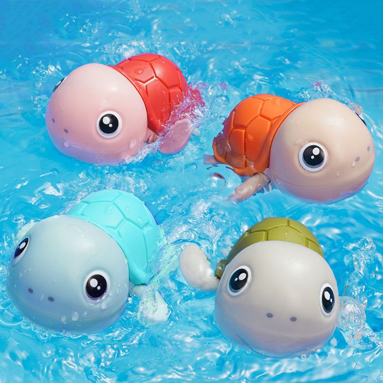 Small swimming turtle, baby, bath, play, toys, boys and girls, bathing toys tiktok 0-6 years old
