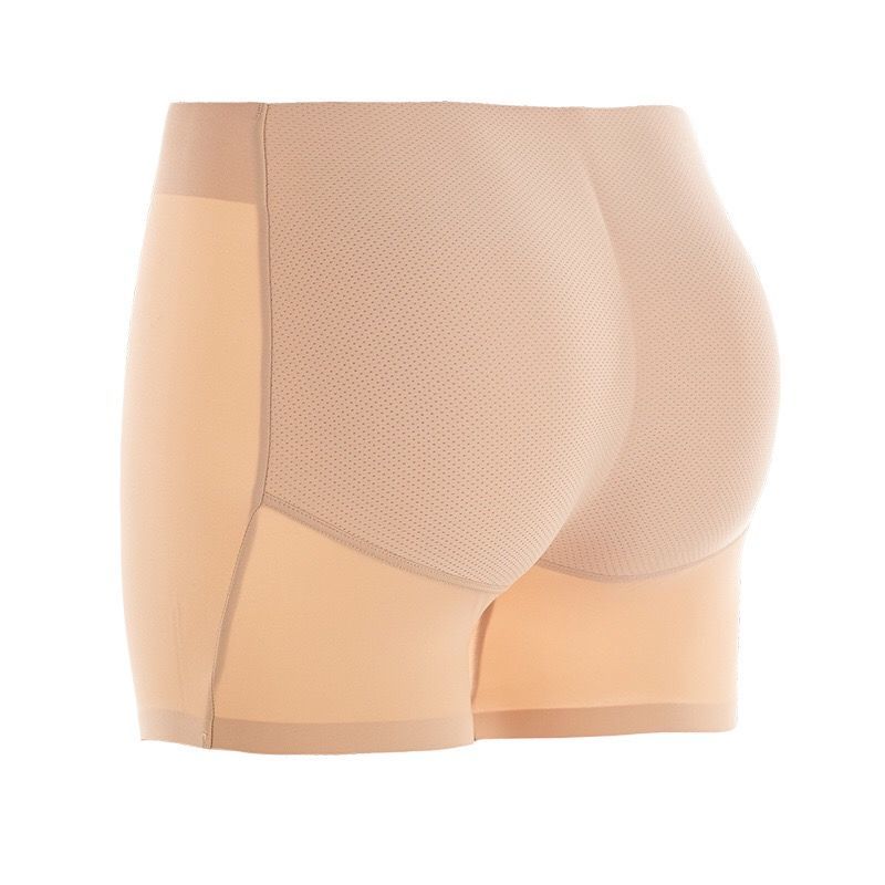 Fake butt pad buttock lifting underwear women's thin section fake buttock shaping safety pants natural buttocks artifact beautiful buttocks without trace