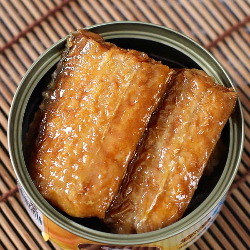 即食带鱼罐头五香辣味海鲜熟食下饭菜下酒菜刀鱼罐头麻辣小海鲜