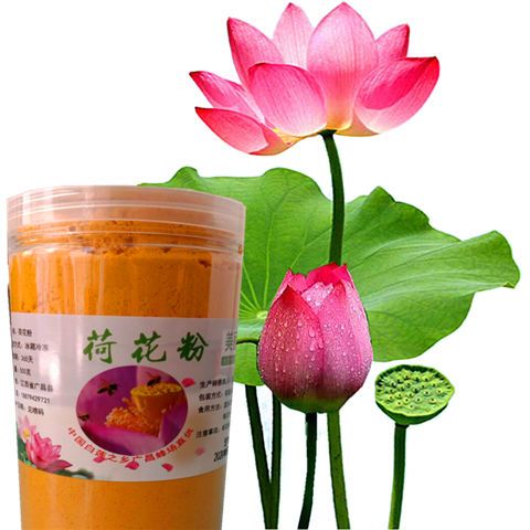 2021新鲜正宗荷花粉食用蜂花粉江西广昌莲花粉正品瓶装500g未破壁