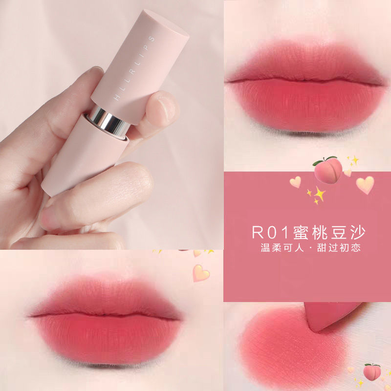 Magnetic sucking mouth red net the same color moistens the student not to fade the Lip Glaze, the lovable high face value, the clear white light color waterproof lipstick.