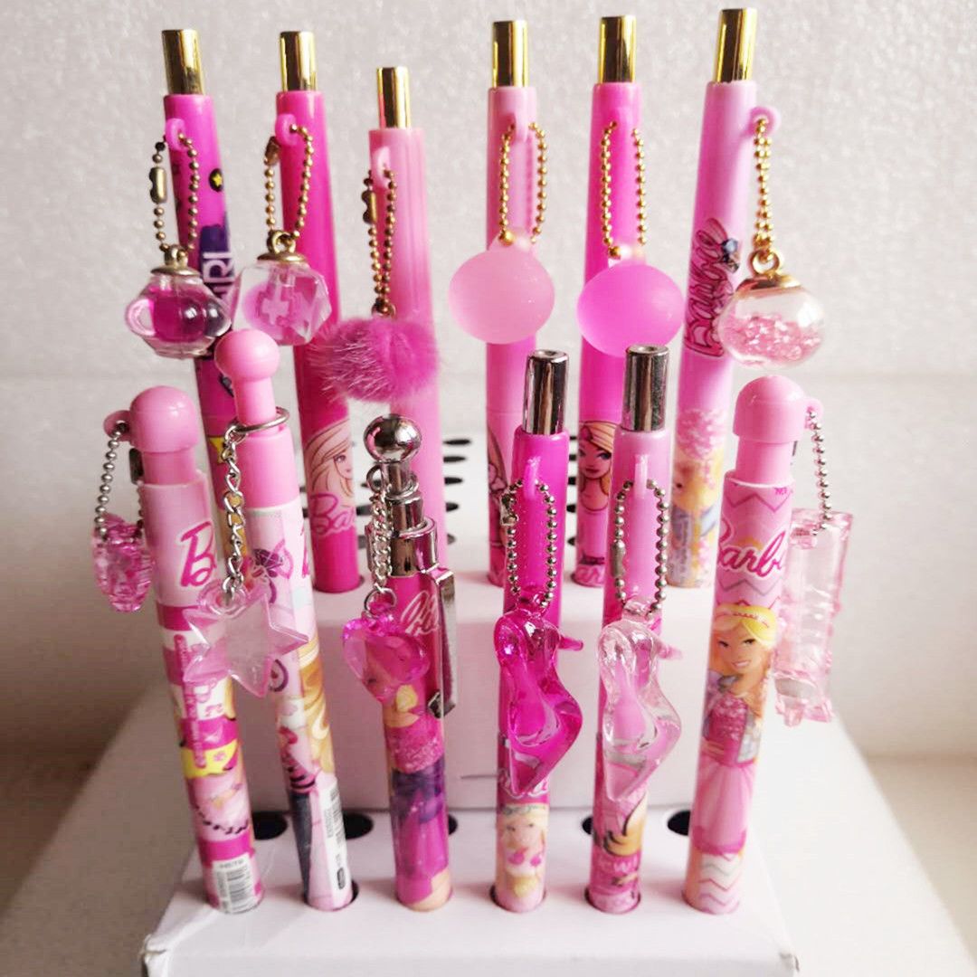 包邮芭比自动铅笔小学生文具儿童卡通可爱活动铅笔05