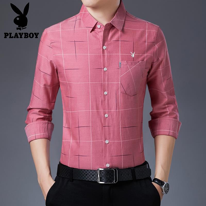 New long sleeve men's shirt in spring and Autumn