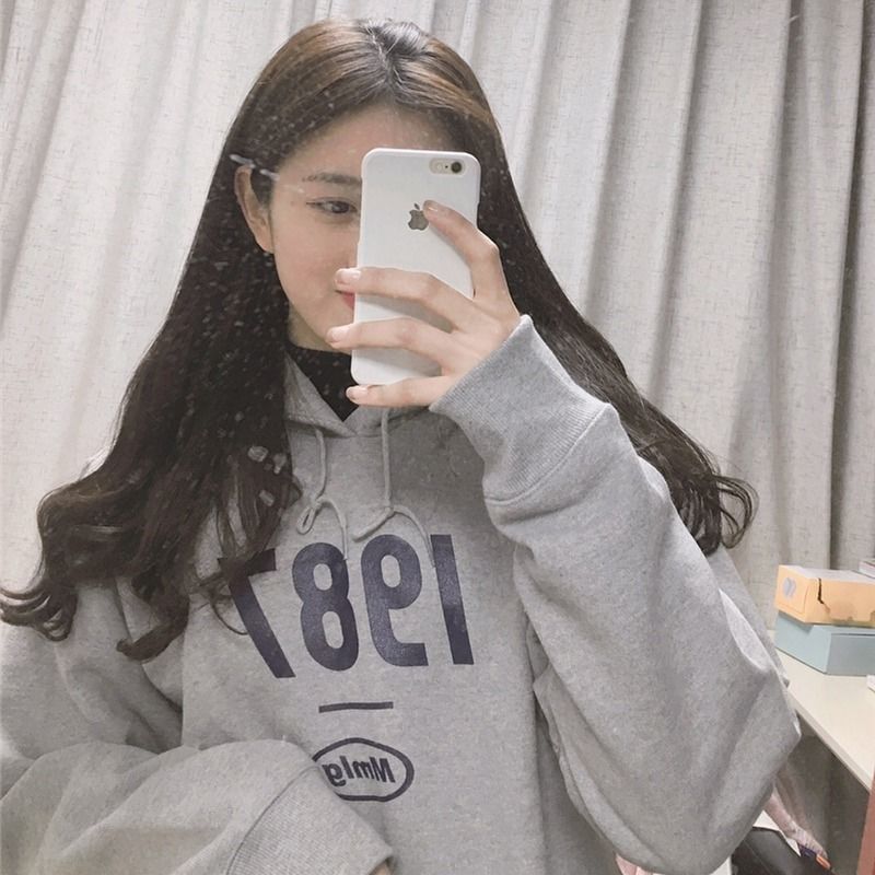 105827-日系软妹慵懒风加绒韩版宽松ins卫衣Y2K原宿风BF女设计感连帽外套-详情图
