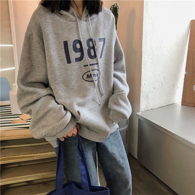 105827-日系软妹慵懒风加绒韩版宽松ins卫衣Y2K原宿风BF女设计感连帽外套-详情图