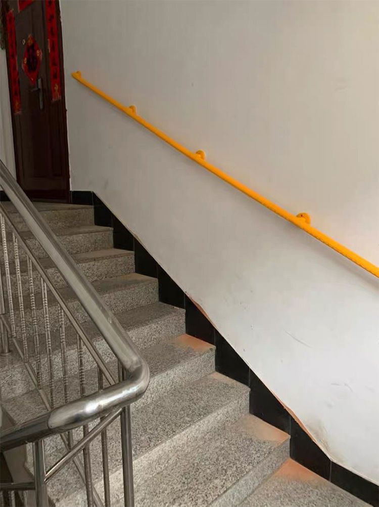 【優選精品】台灣熱賣樓梯扶手 養老院走廊醫院樓道無障礙安全扶手 抗菌尼龍不銹鋼欄桿