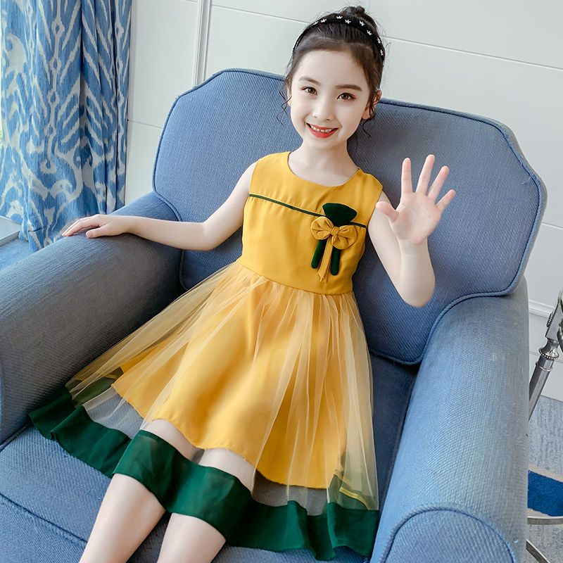 4到12歲11夏季10女童裝9超洋氣連衣裙8小女孩7夏裝5夏天6公主裙子