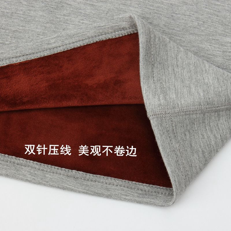 88908-冬季保暖背心男加绒加厚修身大码马甲棉质保暖内衣女贴身打底上衣-详情图